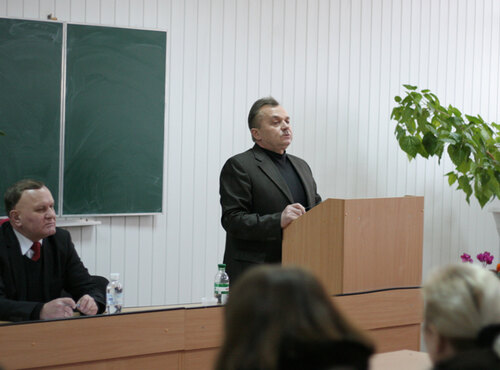 Meeting with M.G.Melnyk, Head of Uman district state executive directorate for social insurance in case of reversible incapacitation